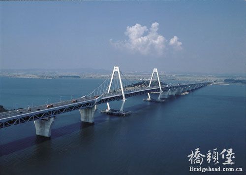仁川永宗大桥自锚式悬索桥