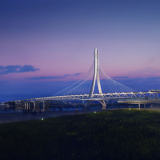 莞水乡功能区3座景观桥梁设计方案