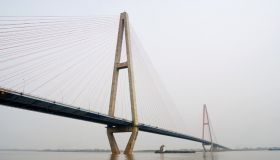 我拍桥梁——武汉白沙洲大桥