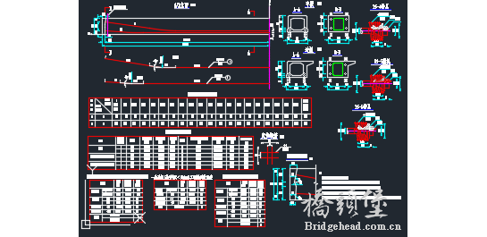 装配式后张法预应力混凝土空心板梁上部构造