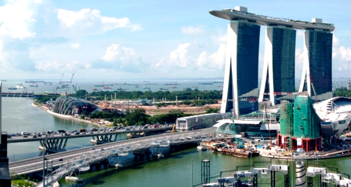 新加坡滨海湾（Marina Bay）