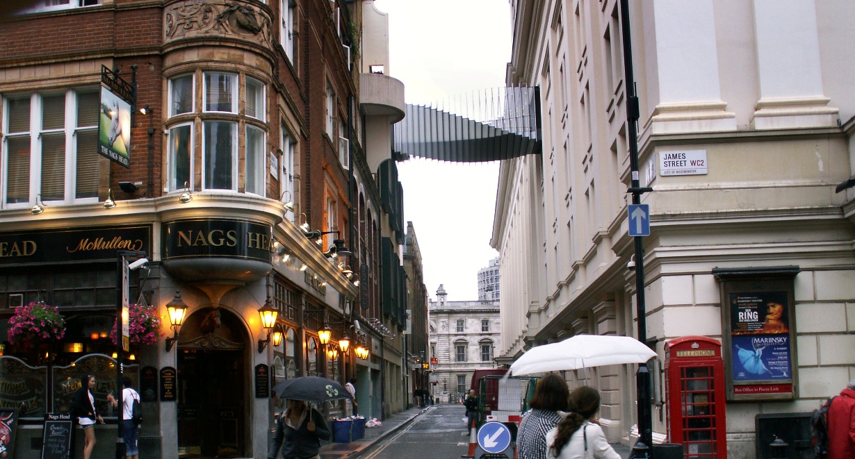 英国伦敦弗洛勒尔大街柯芬花园渴望之桥（Bridge of Aspiration）