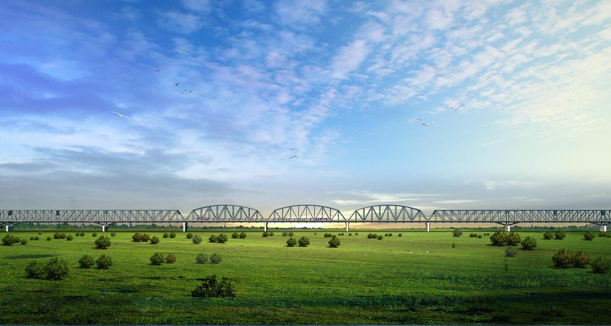 缅甸马圭帕克库伊洛瓦底江帕克库大桥（Pakokku Bridge）