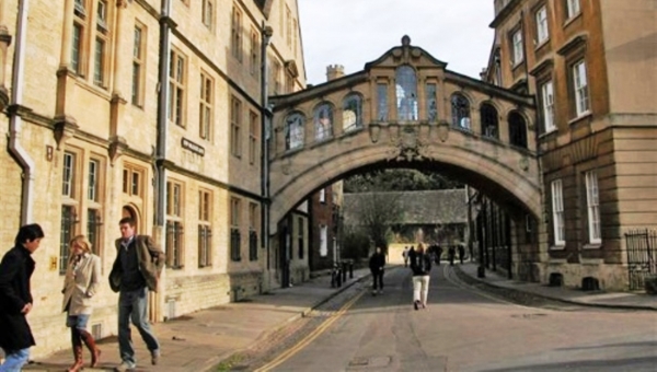 英国牛津赫特福德学院叹息桥（Bridge_of_Sighs Hertford_College Oxford）