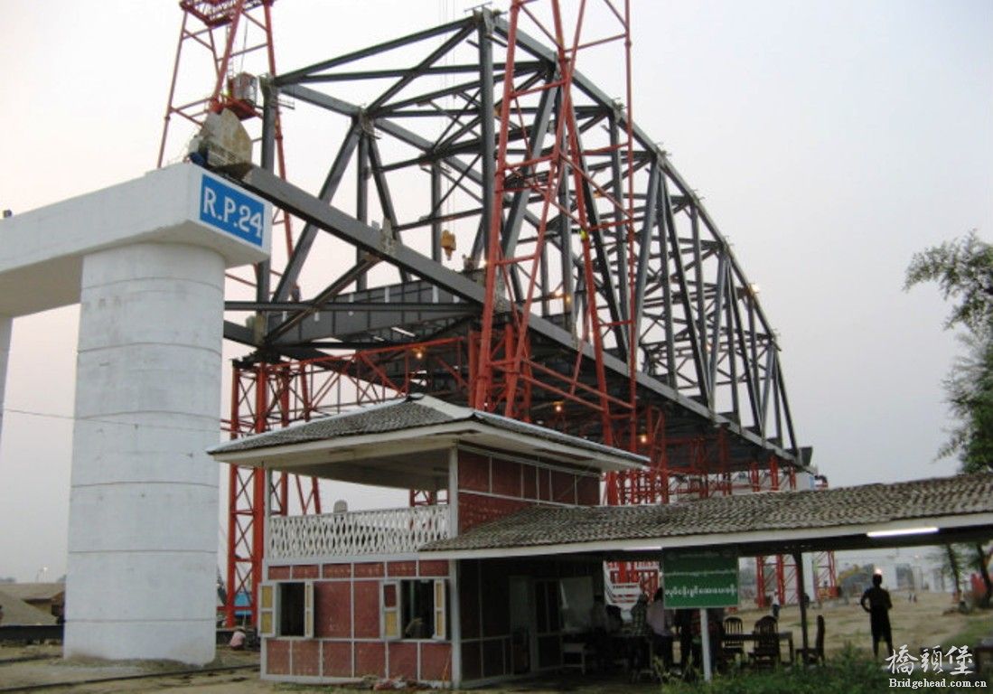 缅甸马圭帕克库伊洛瓦底江帕克库大桥（Pakokku Bridge）