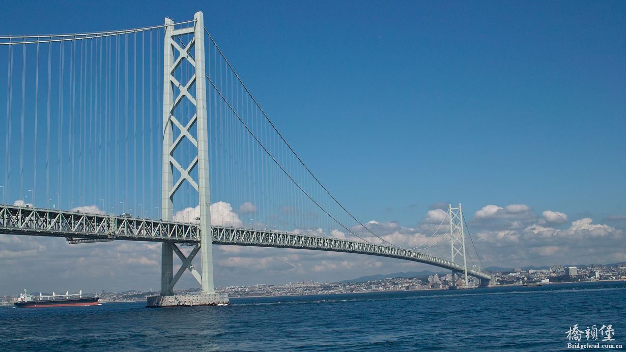 日本明石海峡大桥（Akashi Kaikyo Bridge）