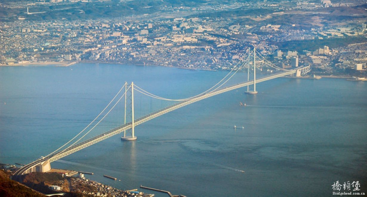 日本明石海峡大桥（Akashi Kaikyo Bridge）