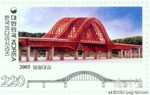 韩国首尔（Seoul）傍花大桥（Banghwa Grand Bridge）