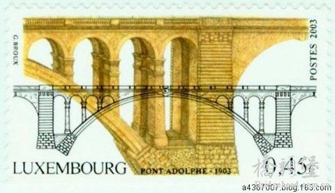 卢森堡阿道尔夫桥（Adolphe Bridge或Pont Adolphe）