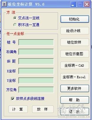 参数输入界面