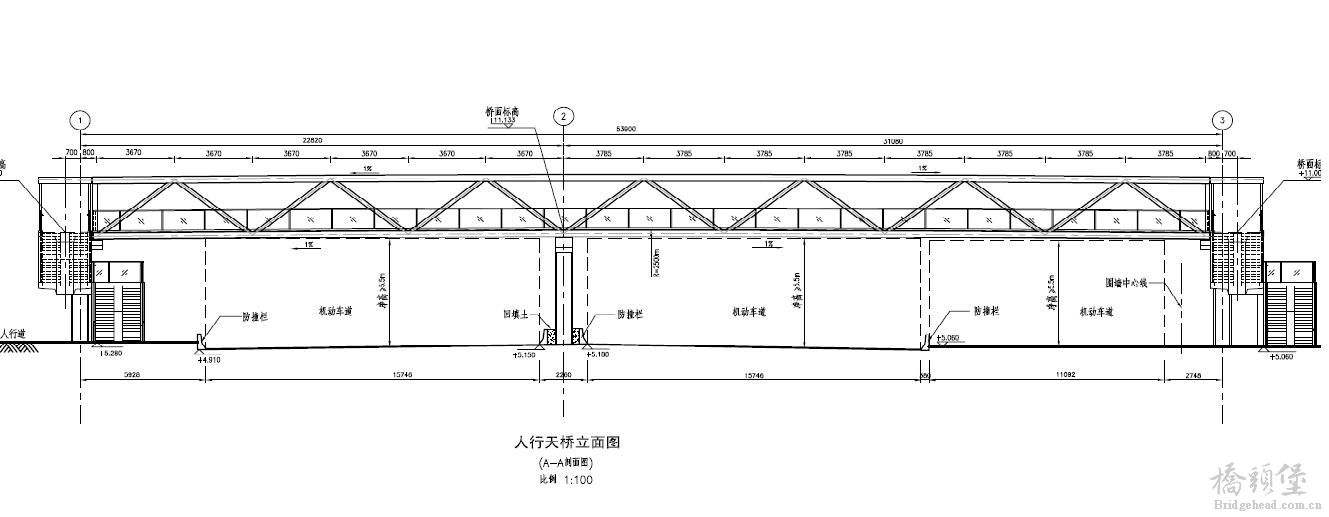人行天桥立面图.JPG
