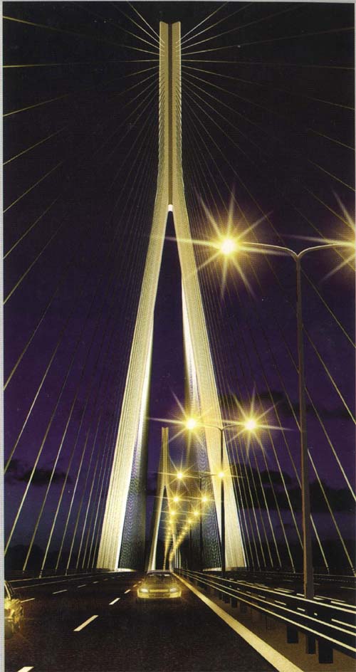 苏通大桥——世界上跨度最大的斜拉桥（今年开工）1.jpg