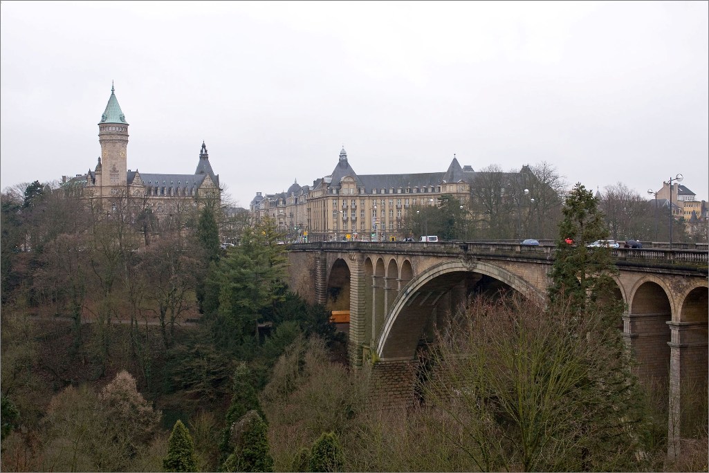 卢森堡阿道夫大桥（Pont Adolphe）