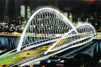 天津海河大沽桥，已经通车！