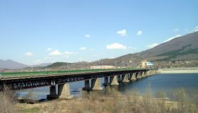 吉林市市区松花江上的桥