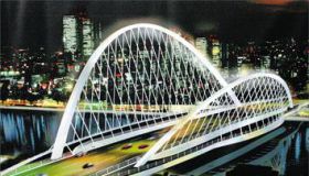 天津海河大沽桥，已经通车！