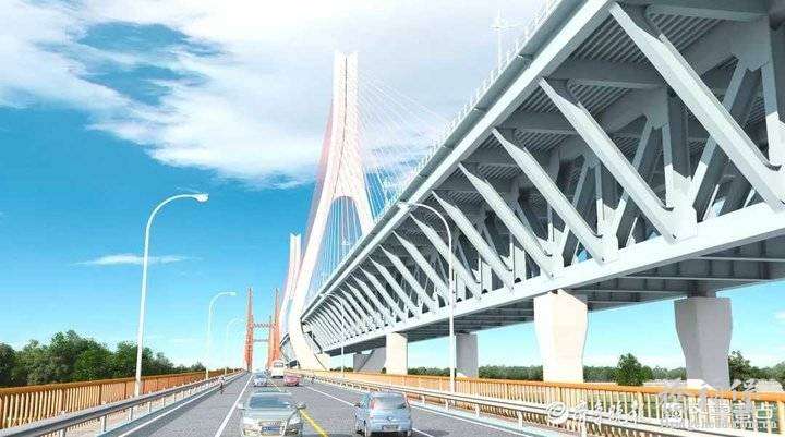 济南黄河公路大桥扩建工程开工，预计2024年建成通车
